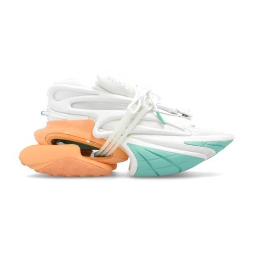 Balmain Enhörning sneakers White, Dam