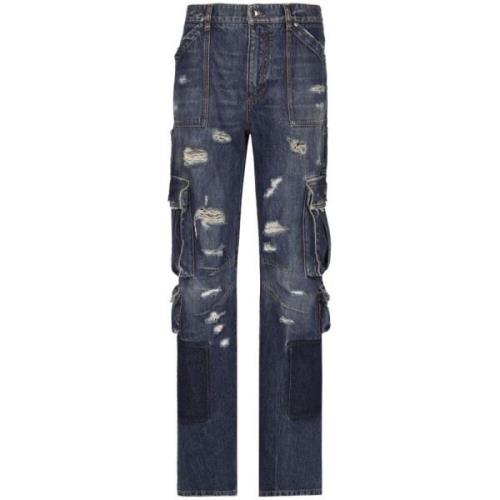 Dolce & Gabbana Slim-fit Jeans Blue, Dam