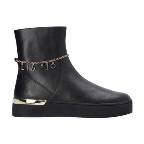 Liu Jo Silvia 76 Mid Sneaker Ankelboots Black, Dam