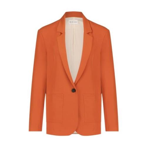 Jane Lushka Orange Valeta Blazer | och Stilfull Orange, Dam
