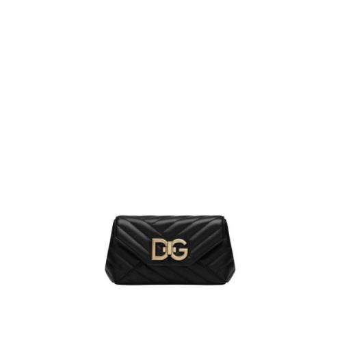 Dolce & Gabbana Klassisk Axelväska Black, Dam