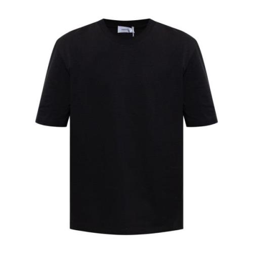 Salvatore Ferragamo T-shirt med logotyp Black, Herr