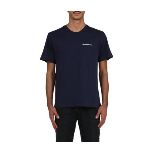 Department Five Christer T-Skjorta med logotyp Blue, Herr