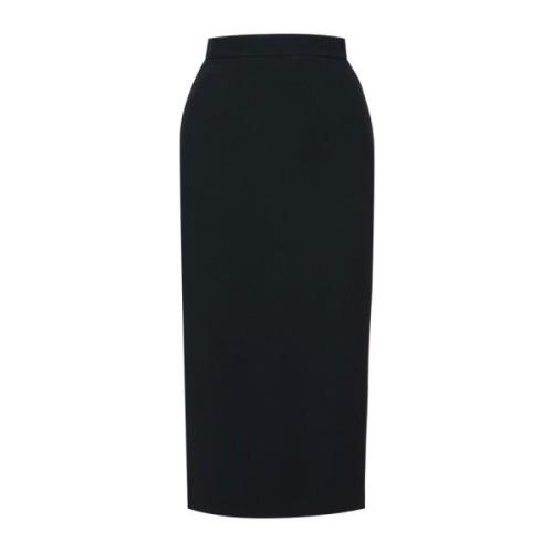 N21 Midi Skirts Black, Dam