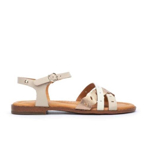 Pikolinos Algar Sandal för kvinnor White, Dam