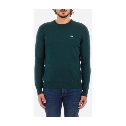 La Martina Grön Gables Tricot Crew Neck Green, Herr