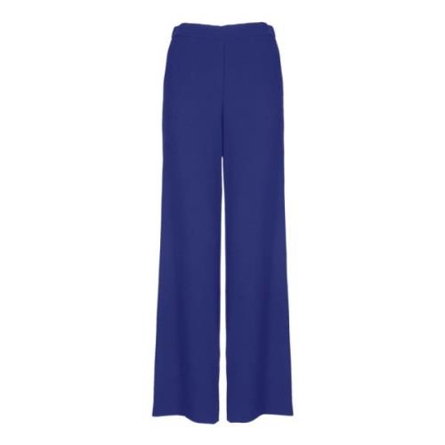 P.a.r.o.s.h. Panty Wide LEG Trousers Blue, Dam