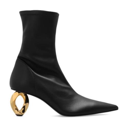 JW Anderson Klackade ankelboots Black, Dam