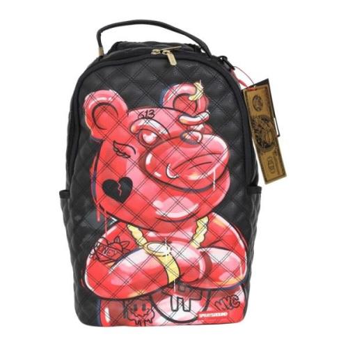 Sprayground Backpacks Black, Herr