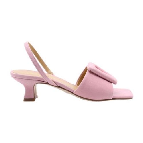 Ctwlk. High Heel Sandals Pink, Dam