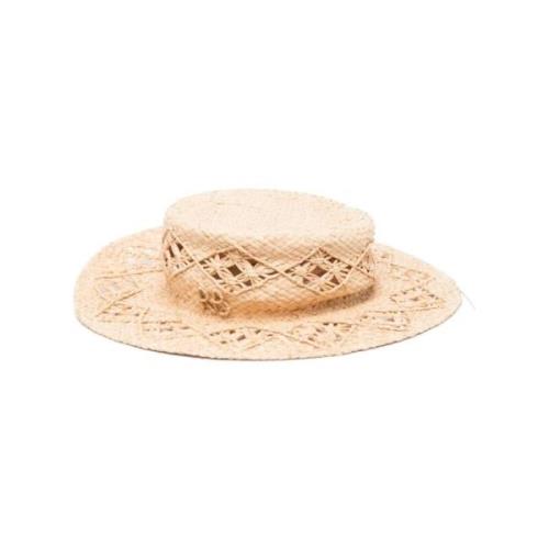 Ruslan Baginskiy Hats Beige, Dam