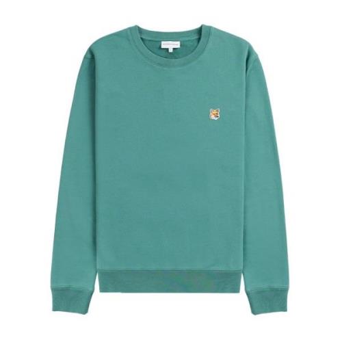 Maison Kitsuné Sweatshirts Green, Herr