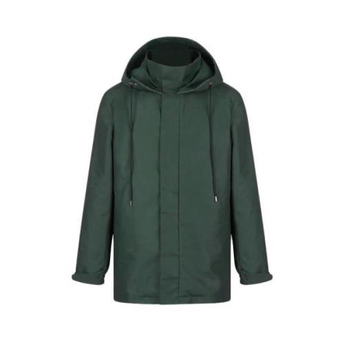 Apnee Trench Coats Green, Herr