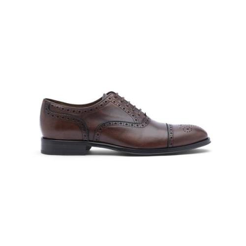 Lottusse Oxford Straight Toe Lenox Brown, Herr