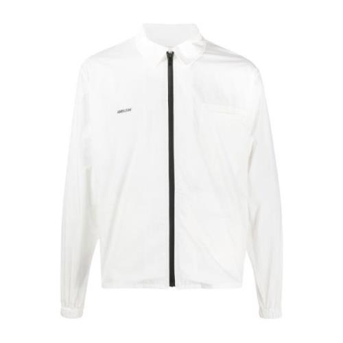 Ambush zip-up skjortajacka White, Herr