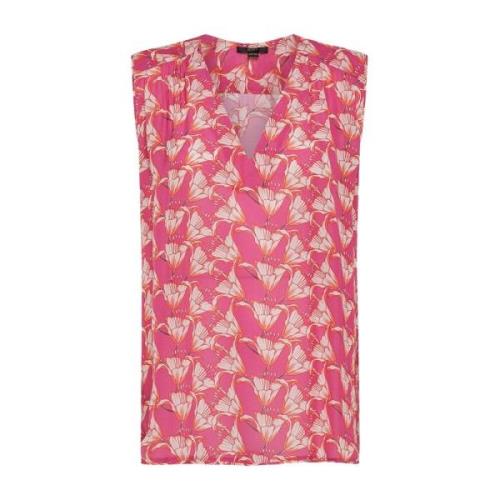 Seventy Sleeveless Tops Pink, Dam