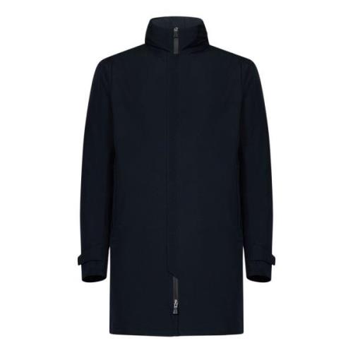 Herno Blå Jackor Kappor för Män Aw23 Blue, Herr