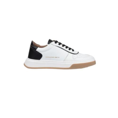 Alexander Smith Vita och svarta sneakers White, Herr