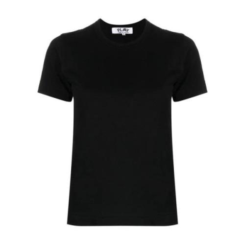 Comme des Garçons Svart T-Shirt Black, Dam