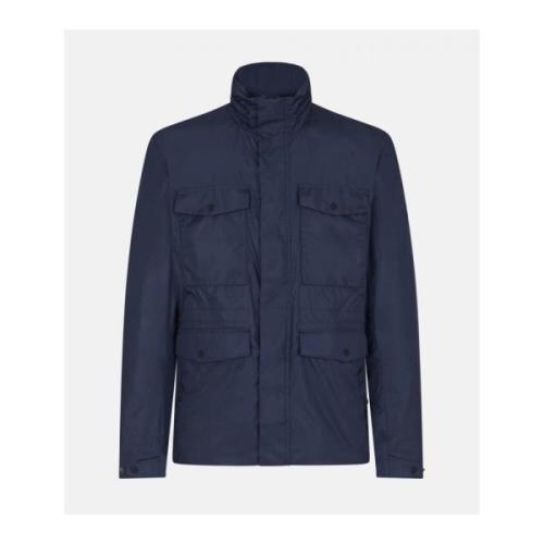 Save The Duck SUN Parka - Lättvikts Nylonjacka Blue, Herr