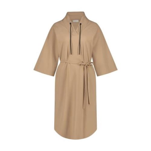 Jane Lushka Silva Klänning - Beige Teknisk Jersey Beige, Dam