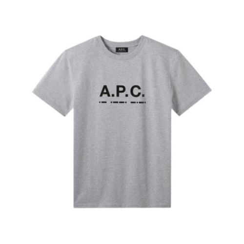 A.p.c. T-Shirts Gray, Herr