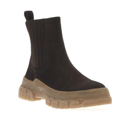 Max Mara Weekend Marrone Ankelboots för Kvinnor Black, Dam