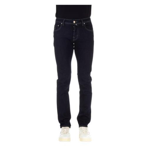 Jacob Cohën Denim Jeans med Sartoriala Detaljer Blue, Herr