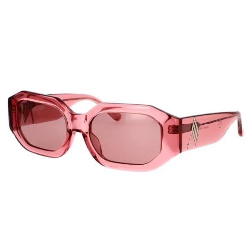 The Attico The Attico X Linda Farrow Blake Solglasögon Pink, Unisex