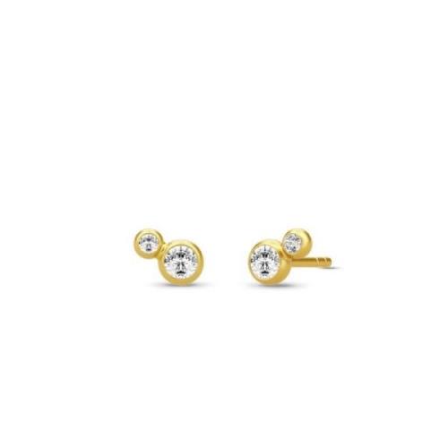 Julie Sandlau Fina Earstuds Yellow, Dam