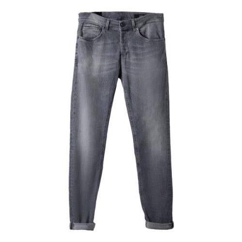 Dondup Slim-fit Denim Jeans Gray, Herr