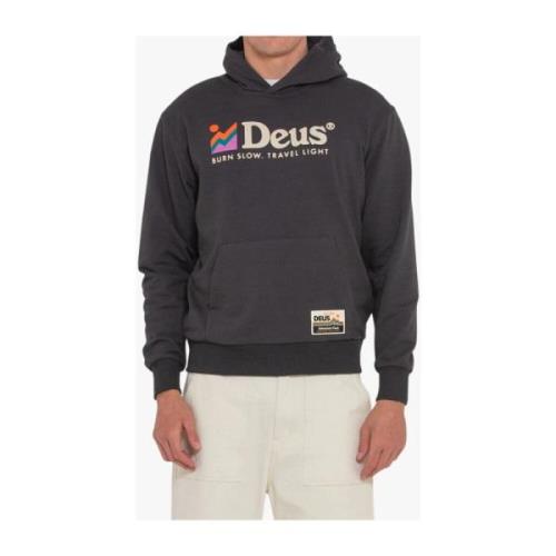 Deus Ex Machina Rubble Hoodie - Fyrkantig passform, Återvunnen bomulls...