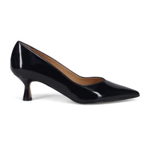 Sangiorgio Tidlösa svarta lackpumps Black, Dam