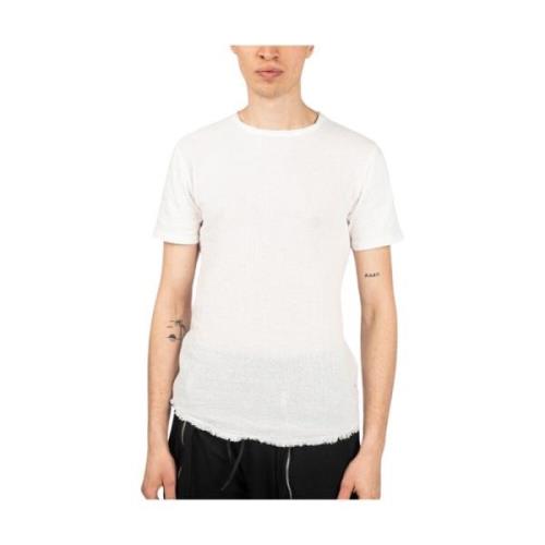 Xagon Man Avslappnad Rund Hals T-Shirt White, Herr