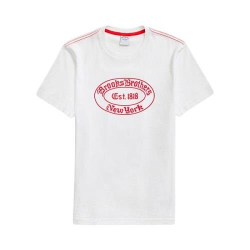 Brooks Brothers T-Shirts White, Herr