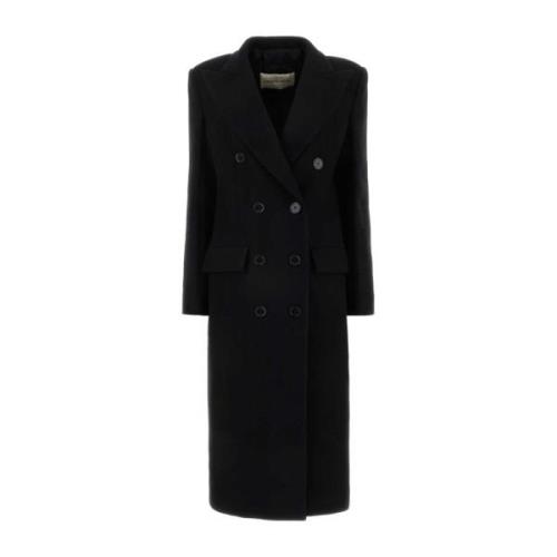 Alexandre Vauthier Single-Breasted Coats Black, Dam