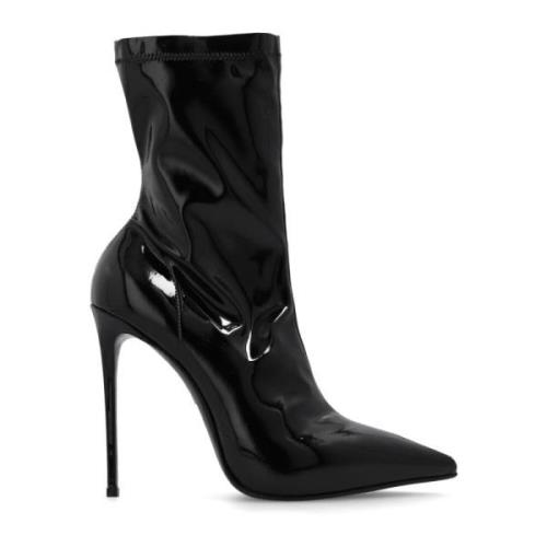 Le Silla Eva klackade ankelboots Black, Dam