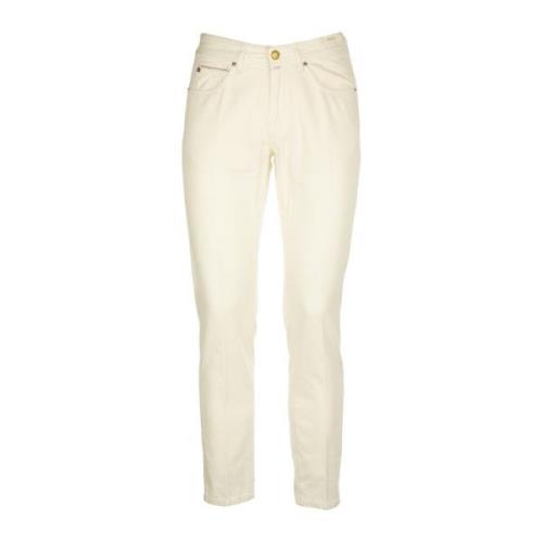 Briglia Slim-Fit Cream Jeans Beige, Herr