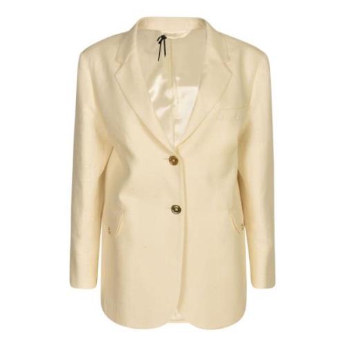 Blazé Milano Blazerjacka Beige, Dam