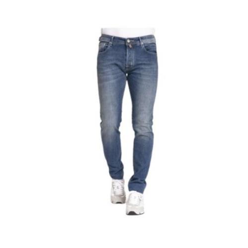 Jacob Cohën Slim Fit Blekblå Jeans Blue, Herr