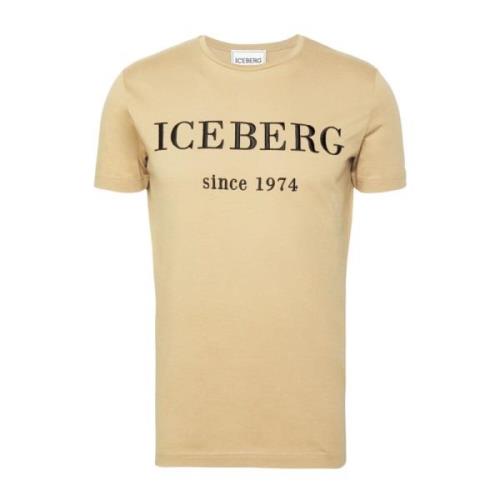 Iceberg T-Shirts Beige, Herr