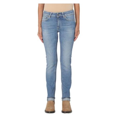 Dondup Monroe Jeans - Stiliga och trendiga denim Blue, Dam