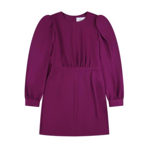Silvian Heach Kort klänning med elastisk midja Purple, Dam