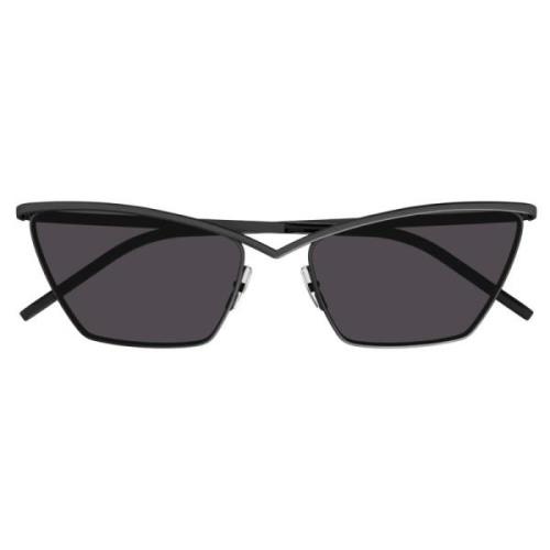 Saint Laurent Black Metal Sunglasses SL 637-005 Black, Dam