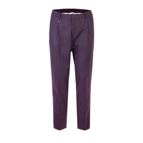 Paolo Pecora Trousers Purple, Herr