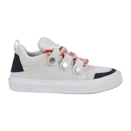 Marcelo Burlon Vit Orange Ticinella Sneakers White, Herr