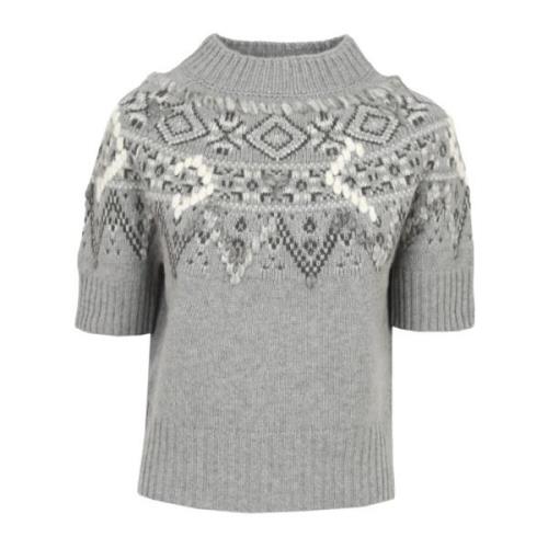 Ermanno Scervino Gråa T-shirts och polotröjor Gray, Dam