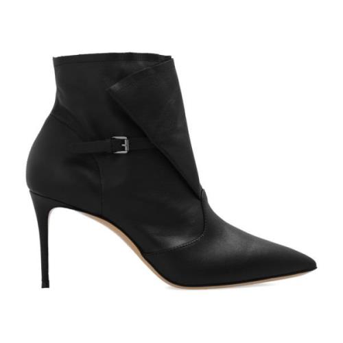 Casadei ‘Julia Kate’ ankelboots med klack Black, Dam