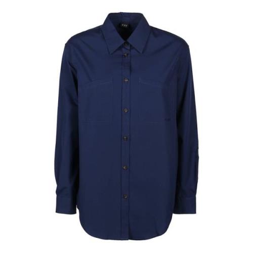 Fay Shirts Blue, Dam