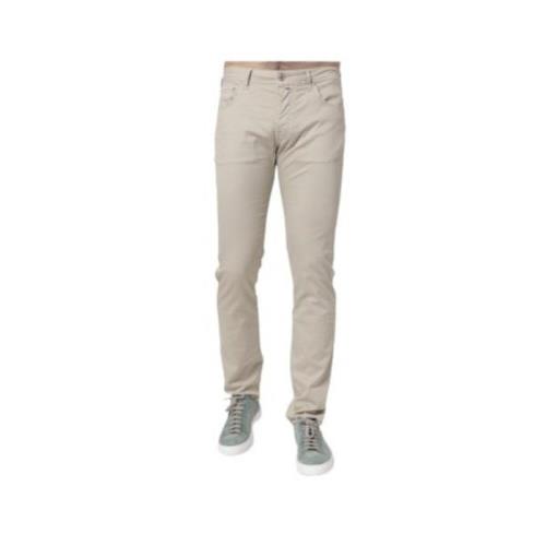 Jacob Cohën Beige Bomull Denim Jeans Beige, Herr